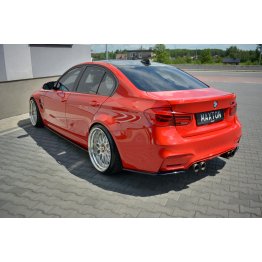 Накладки сплиттеры на пороги на BMW M3 F80